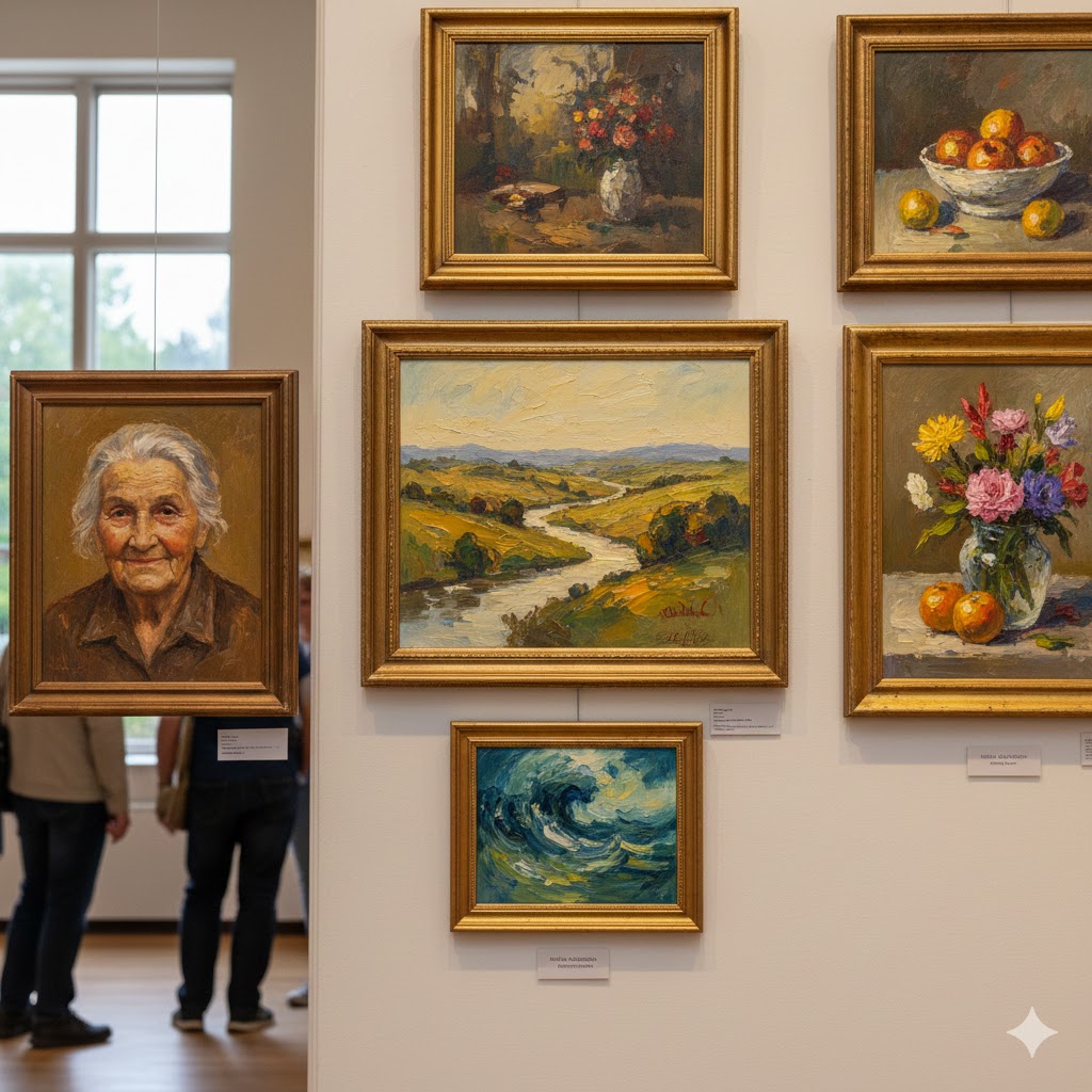 Professional oil painting